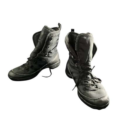 Adidas CW Libria Mens snow boots Size 8 Boots Black  / Grey 