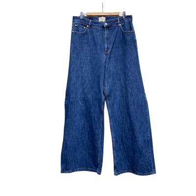 Unison Womens  Size 16 Wide Leg Jeans Blue 