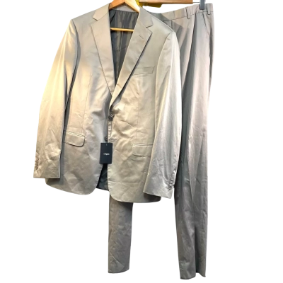 BNWT Zegna Suit and Pants Set Mens  Size L Silver 
