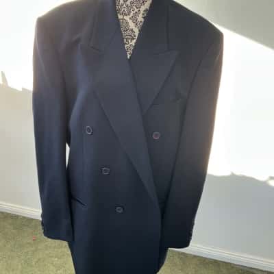 Roger David Mens  Size One Size Blazer Navy Blue 