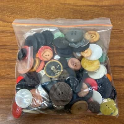 Collection of vintage buttons