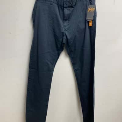 Johnny Bigg Mens  Size 38 Slim fit Pants Navy Blue 