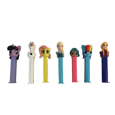Assorted Pez Dispensers as pictured