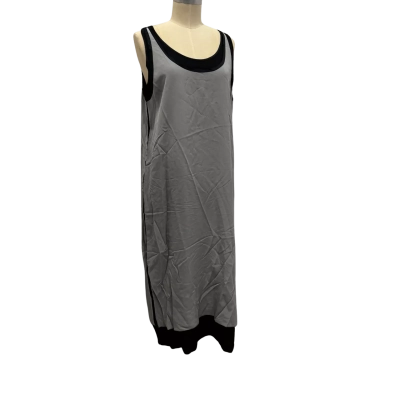 rag & bone Womens  Size L Silk Cocktail Dress Black  / Grey 