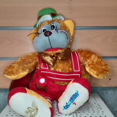 Fat Cat Telethon 50 years plush