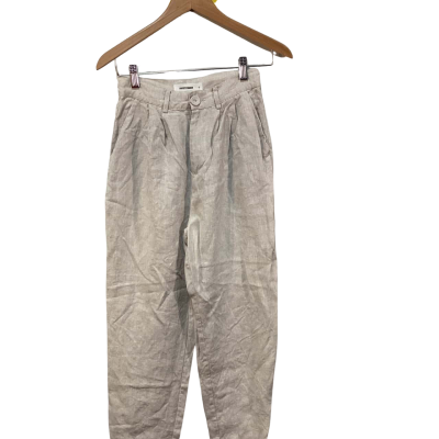 Perfect Stranger Womens  Size 6 Beige Ankle Length Pants 