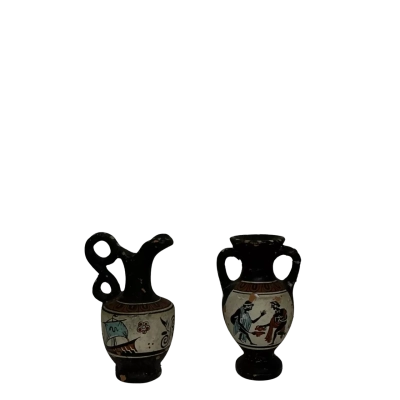 Vintage Hand Painted Greek Pottery