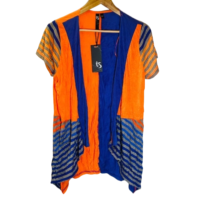 TAKING SHAPE Size XXS Open Jacket Blue / Orange 