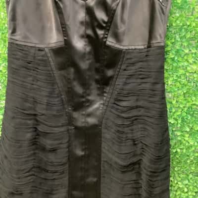 Flamingo chic Size 10 Cocktail Dress Black  