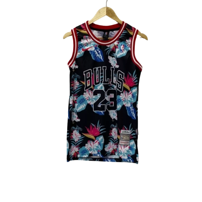Mitchell & Ness Womens  Size 14 Sleeveless Top Black  / Multicoloured 