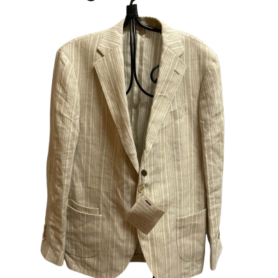  Mens  Lardini Size M Blazer Beige 
