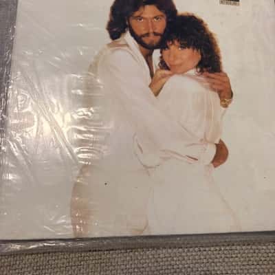 Barbra Streisand – Guilty Vinyl LP 1980 Australian CBS SBP 237506 – Mr. Music Compliments Stamp