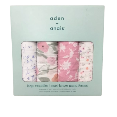 Aden + Anais Large Swaddles 4 Pack