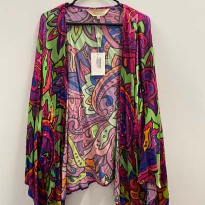 Kelly’s Kloset Size XXL Open Jacket Multicoloured 