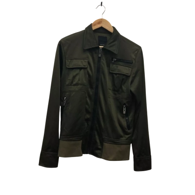 Air Canada Size L Zipper Jumper Green 