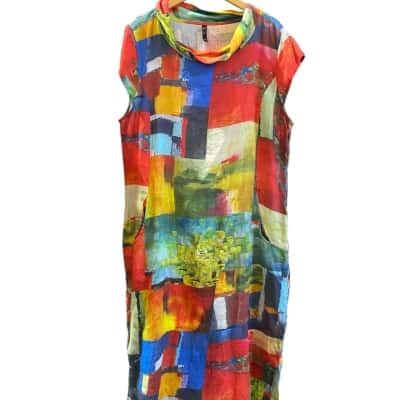 Foil Clothing Womens  Size 18 linen dress