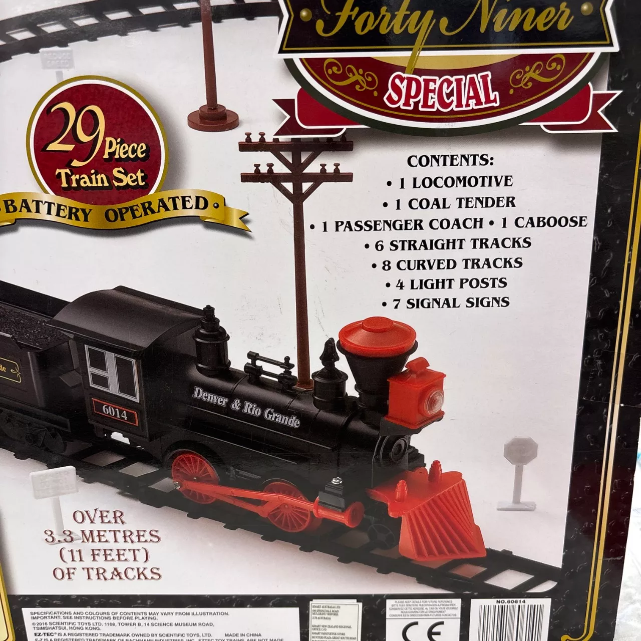 Forty Niner SPECIAL 29 Piece Train Set *NEW IN PACKAGING (s) - New ...