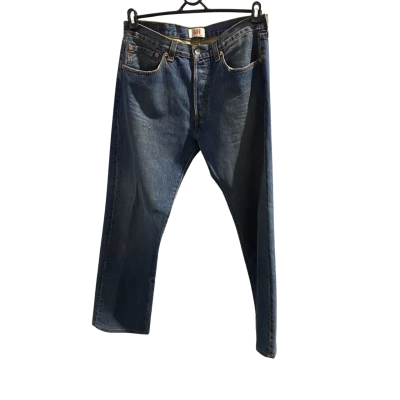 Levis 501s Womens  Size 33 w 32 leg Bootcut Jeans / Straight Leg Jeans Blue 