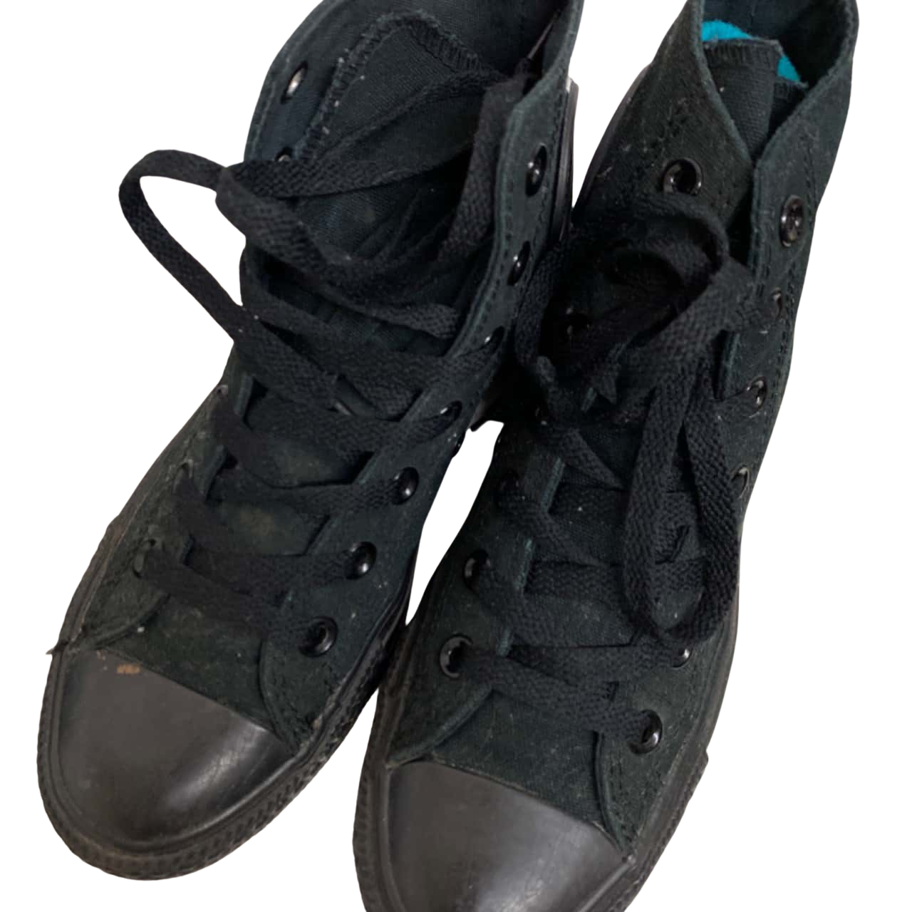 Converse Sneakers Unisex Size 7 Black (s)