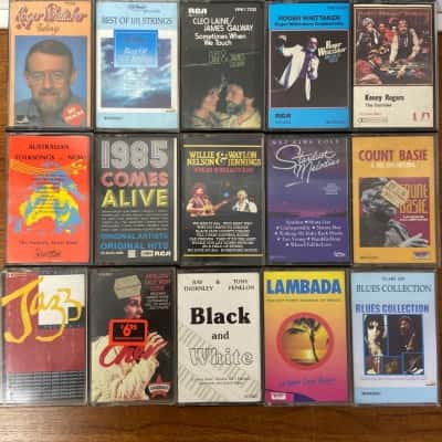 Collection of 15 cassette tapes 