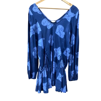 Gorman Long Sleeve Dusty Blue Heart Star Print 