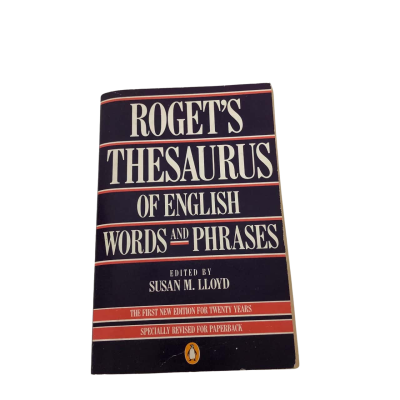 Roget's Thesaurus of English Words and Phrases 