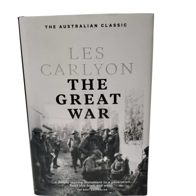 "The Great War". By Les Carlyon 