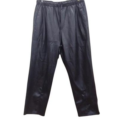 Zara Womens Size L Straight Leg Pants Black (6)