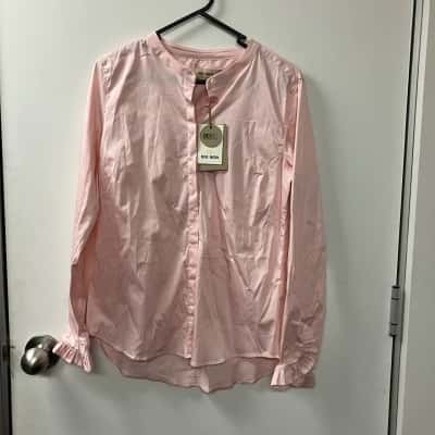 Mos Mosh Womens  Size M Short Sleeve Shirt Pink  