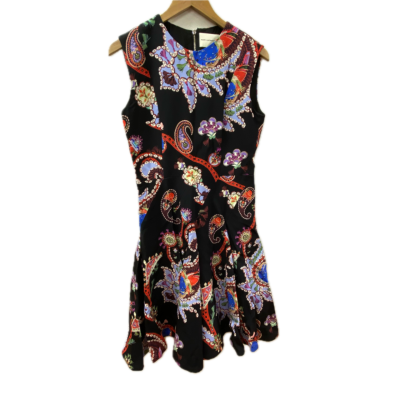 Mary Katrantzou Womens Sleeveless Dress Size 10   Multicoloured / Purple 