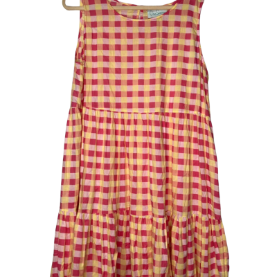 One Summer 100% cotton gingham dress - size 16