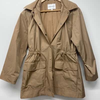 Sportscraft Womens  Size 8 Nude Rain Jacket