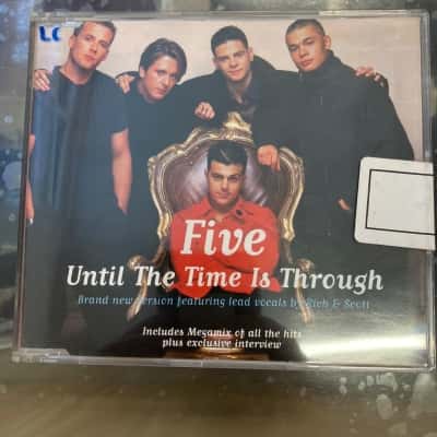 Five until the time is through 