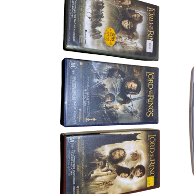 Lord of the rings x3 VHS collectable