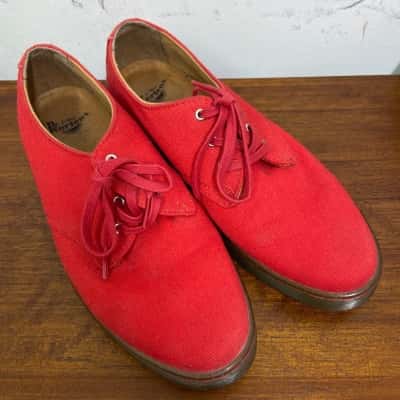 Dr Martens Womens  Size 6 Loafers Red 