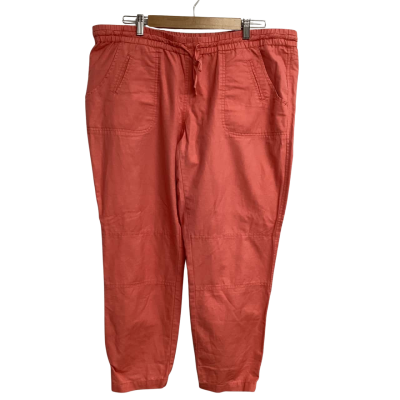 Country Road Womens  Size 16 Coral Coloured with Tie Waist 