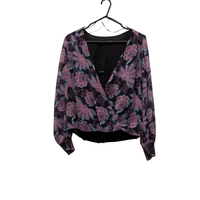 Portmans Womens  Size 14 Long Sleeve Top Multicoloured 