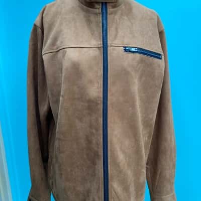  Mens  Size XL Mechmoto faux suede jacket