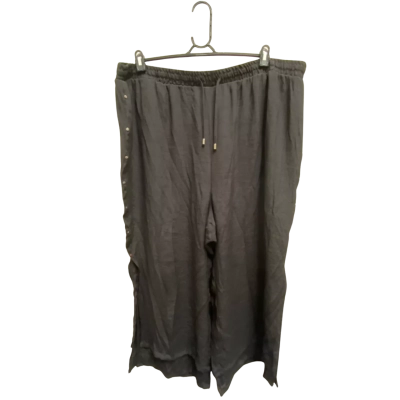 beme Womens  Size 28 Wide Leg Pants Black  