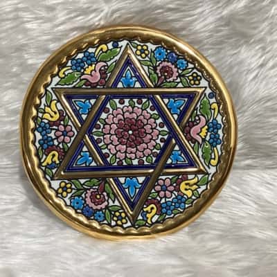 Cearco Gold enamel small plate