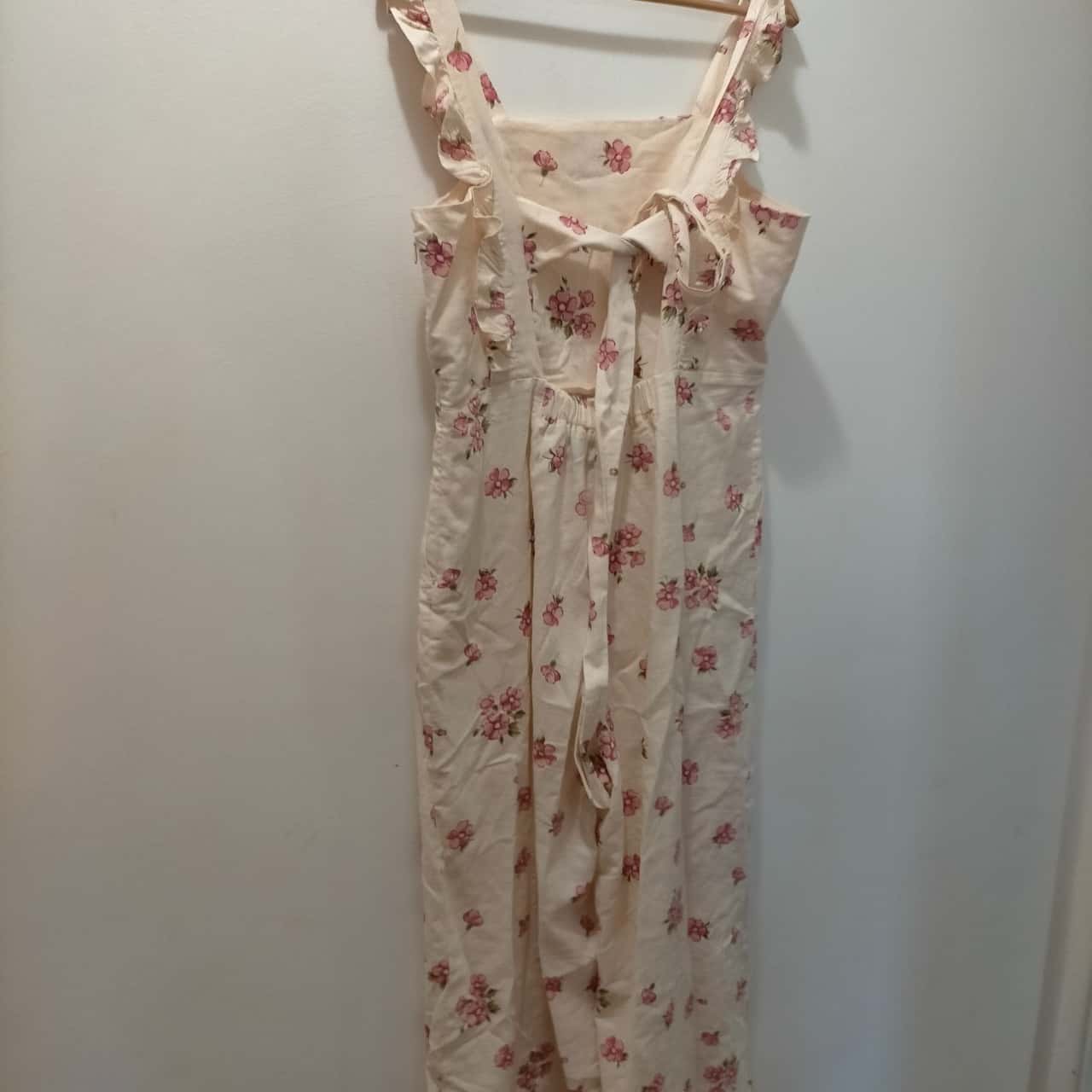 Princess Highway Size 12 Jumpsuit Cream Floral VGUC s princess-highway-size-12-jumpsuit-cream-floral-vguc-s