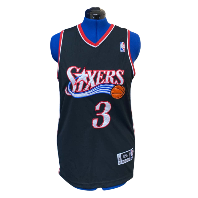 NBA Sixers Iverson #3 Mens Jersey Size XL