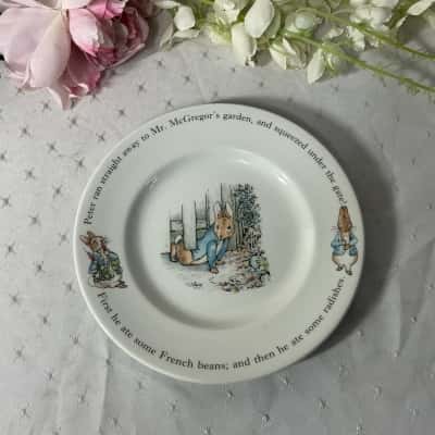Wedgwood Frederick Warne Peter Rabbit Porcelain Plate