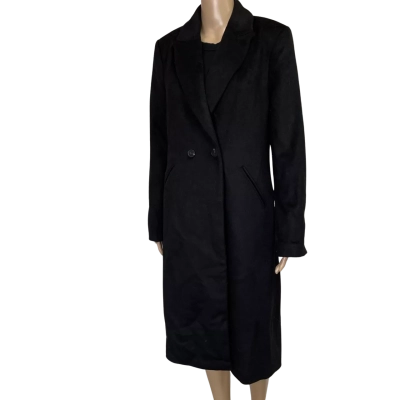 Decjuber women’s long black coat size 10 