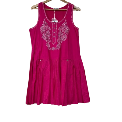 Brand New - Orientique Fuchsia Dress - Sized 14