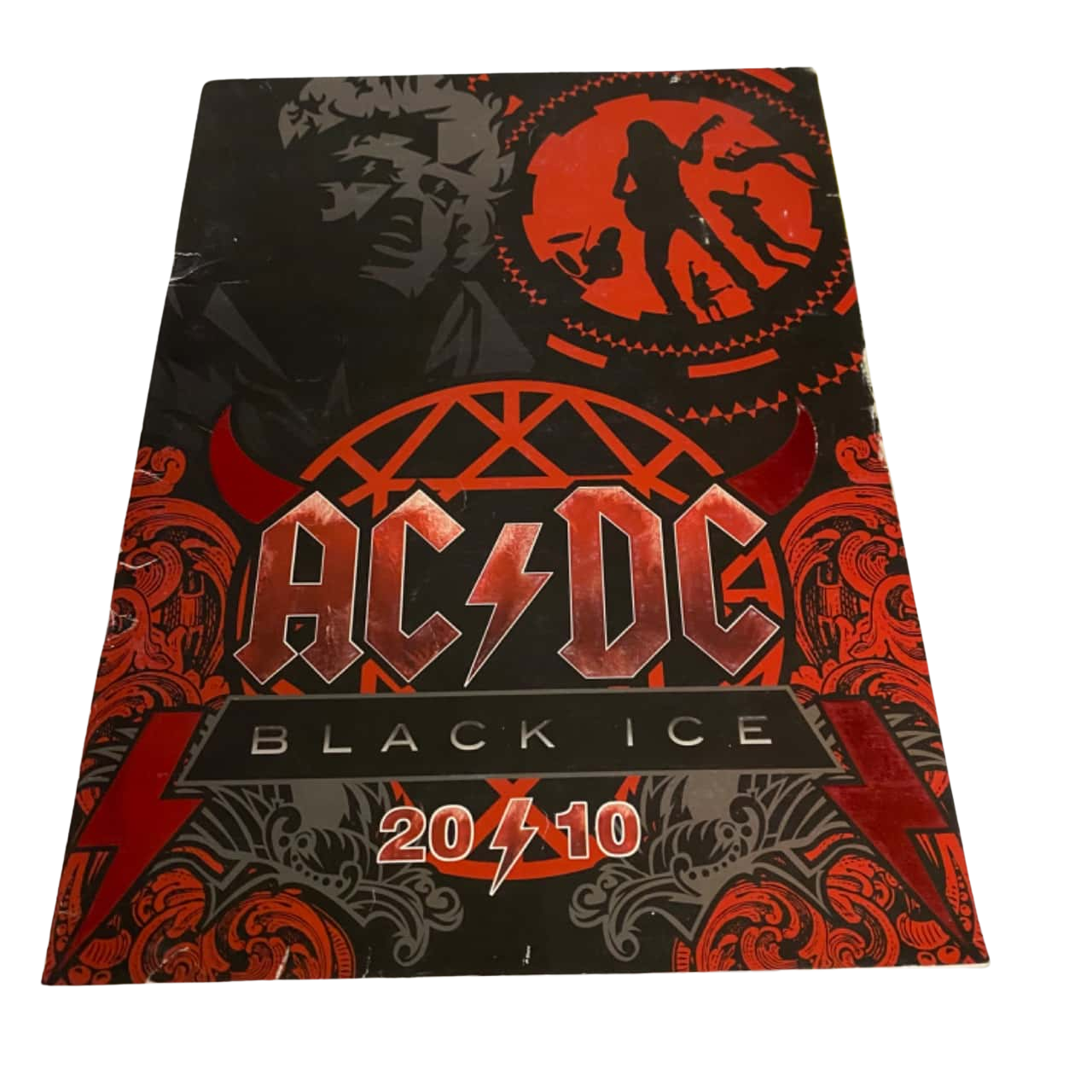 AC/DC 2010 ‘Black Ice’ Tour Program & Concert Ticket