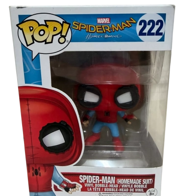 Funko Pop! Marvel Spider-Man (Homemade Suit) Figurine #222