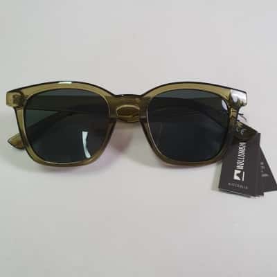 Wollumbin Women's Offspray Forest Green Sunglasses - New With Tags