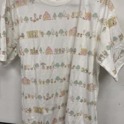 Nintendo Mens  Size XL Short Sleeve T-shirt White 