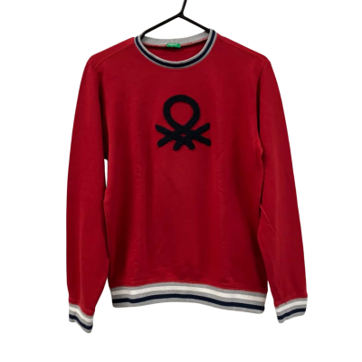BENETTON RED KIDS TOP SIZE 11-12 YEARS